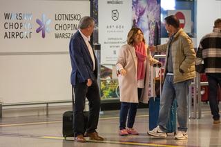 Santos przywiózł żonę do Polski