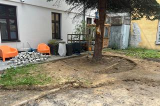 Trwają prace przy budowie parku kieszonkowego w centrum miasta 