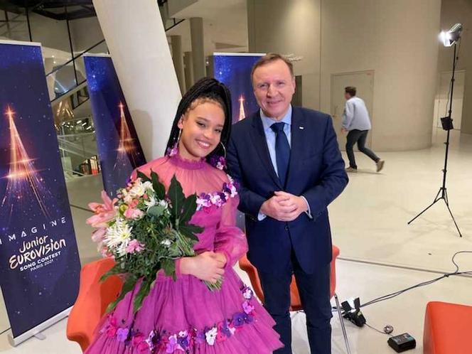 Tak prezes TVP dziękował Sarze Egwu-James występu na Eurowizji