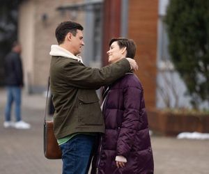 Na dobre i na złe odc. 956. Blanka (Pola Gonciarz), Krzysztof Radwan (Mateusz Damięcki)