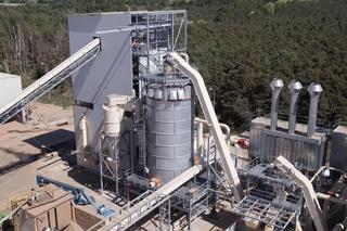 Nowa wieża do recyklingu w fabryce Pfleiderer w Wieruszowie