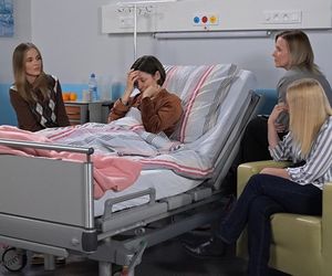 Pierwsza miłość, odcinek 4043: Kinga (Aleksandra Zienkiewicz), Marysia (Aneta Zając), Emilka (Anna Ilczuk), Marta (Honorata Witańska)