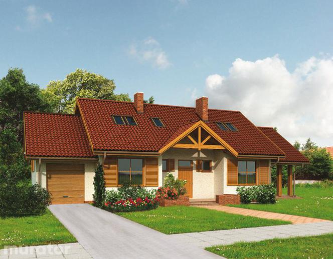 Projekty domów w stylu dworkowym