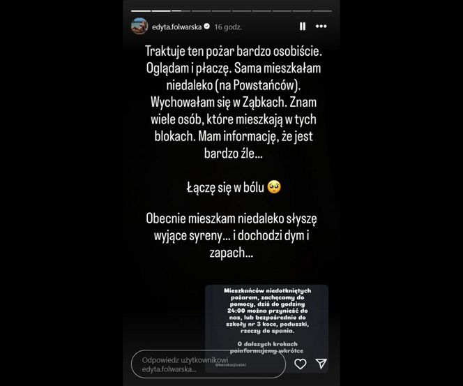 Edyta Folwarska opowiedziała nam o ramacie w rodzinnym mieście