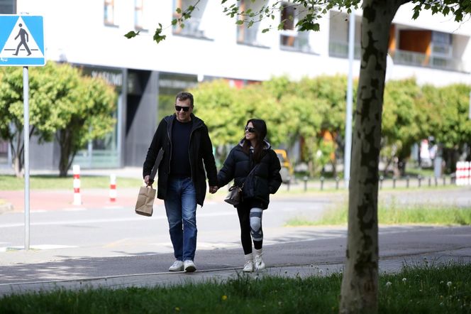 Maciej Orłoś i Paulina Koziejowska zjedli pizze, a potem poszli na rehabilitację
