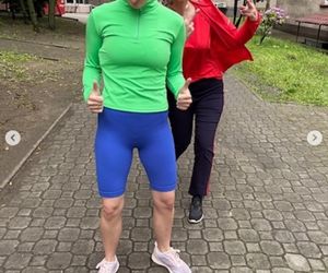 Na Wspólnej na planie. Kasia (Julia Chatys), Daria (Patrycja Topajew)