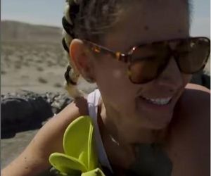 Maja Rutkowski zażywa błotnego SPA