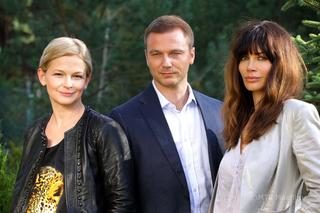  M jak miłość odc. 963. Edyta (Ewa Bukowska), Andrzej Budzyński (Krystian Wieczorek), Marta (Dominika Ostałowska)