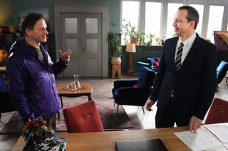 Barwy szczęścia, odcinek 3001 Łukasz (Michał Rolnicki), Bruno (Lesław Żurek)