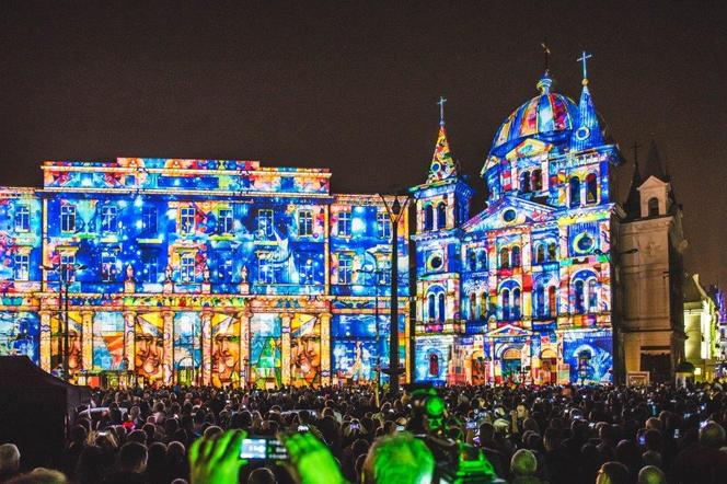 Festiwal światła w Łodzi