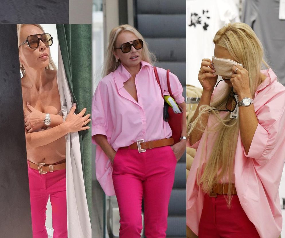 Monika Jarosińska błysnęła na zakupach