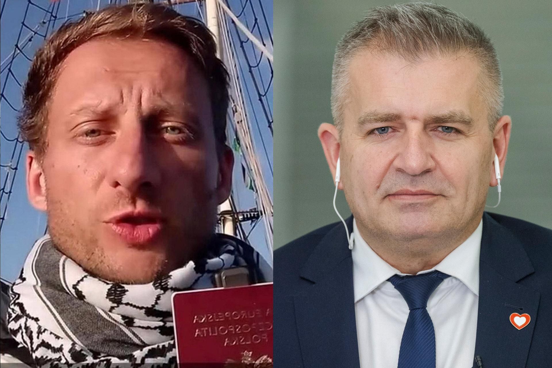 Sterczewski zatrzymany, KO się dystansuje. „To była jego decyzja”