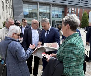 Wicepremier K. Gawkowski wspierał w Bydgoszczy Rafała Trzaskowskiego