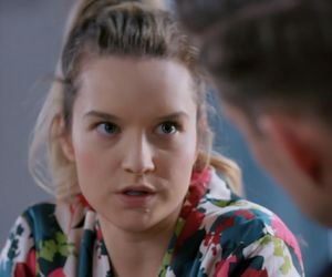 Na Wspólnej odc. 4045. Darek Żbik (Michał Mikołajczak), Kasia (Julia Chatys)