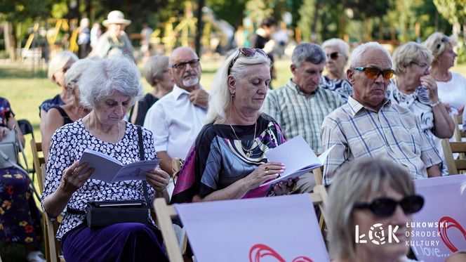 Chętnych do wspólnego śpiewania w Łukowie nie brakowało