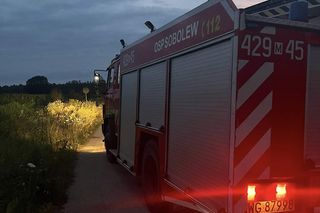 Zwęglone zwłoki w audi 