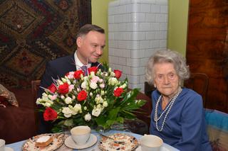 108-latka zagrała dla prezydenta