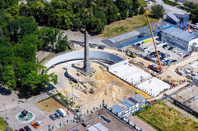 Budowa zjazdu do części podziemnej MSN w 2023 r.