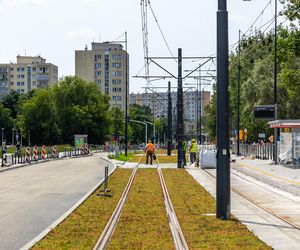 Tramwaj na Stegny w Warszawie