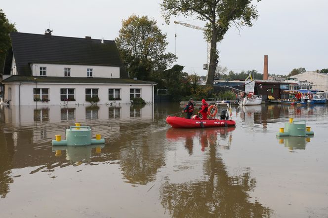 Nowa Sól - stan Odry na 23 września