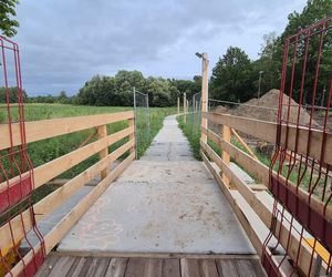 Postępują prace na olsztyńskim Tracku. Powstaje m.in. nowoczesny wiadukt