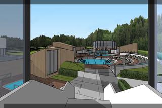 Strefa saun w Aquaparku Fala