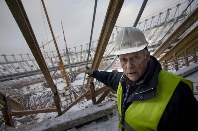 Dach Stadionu Narodowego już jest gotowy