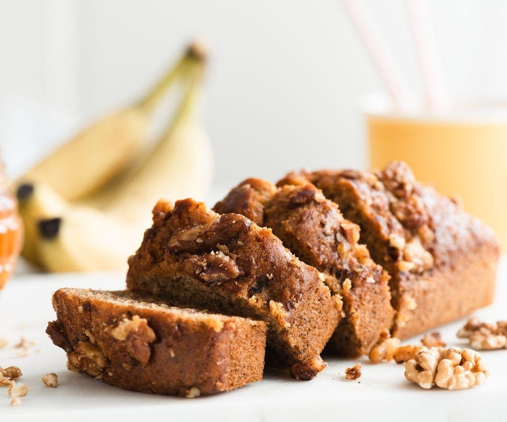 chlebek bananowy z czekoladą