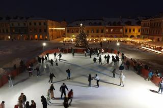 Mikołajki w Zamościu - otwarcie lodowiska 