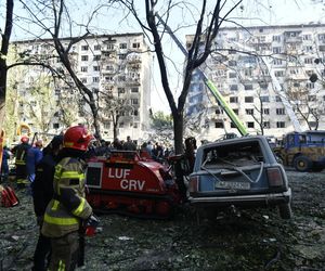 Skutki rosyjskiego ataku na Kijów