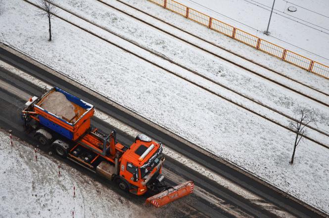 Atak zimy w Toruniu. Drogowcy komentują walkę ze śnieżycami