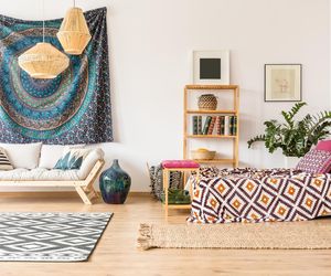 Wnętrza z dodatkami z różnych kultur - inspiracje