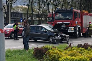 Wypadek na ul. Obotryckiej w Szczecinie