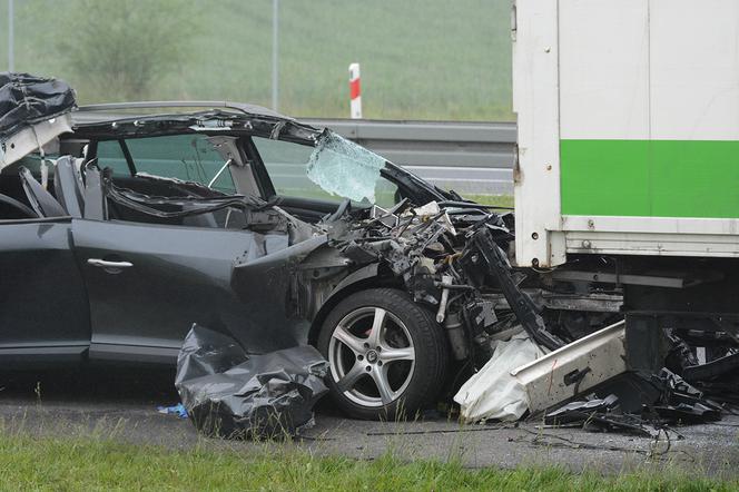 Wypadek śmiertelny na A1 koło Świecia