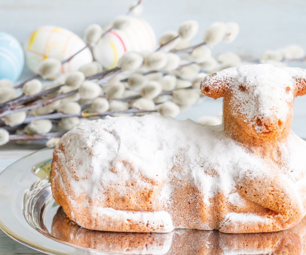 Ciasto baranek wielkanocny