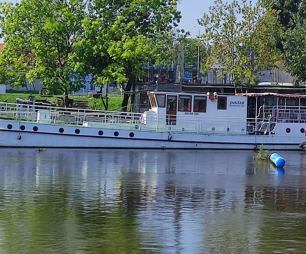 Jantar na rzece Elbląg