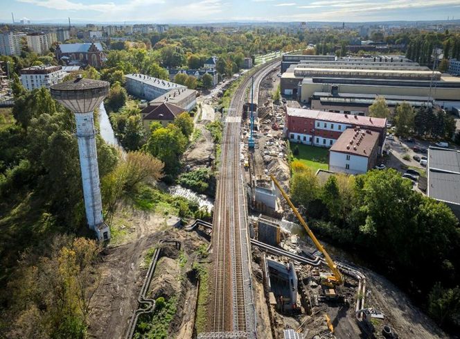 Budowa nowych torów kolejowych w Sosnowcu