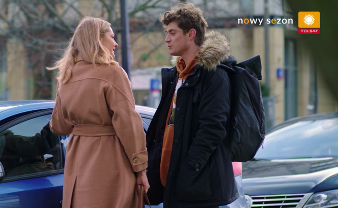Przyjaciółki 17 sezon. Inga (Małgorzata Socha), Sajmon (Jakub Sasak)