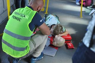  W pociągu uczyli jak ratować życie. Nietypowa akcja Szybkiej Kolei Miejskiej