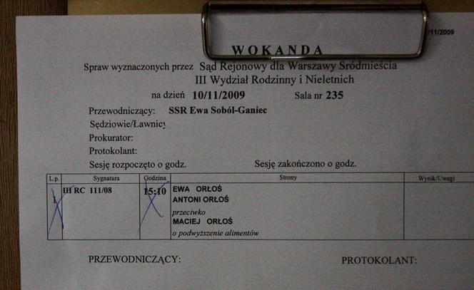 10 listopada 2009 - ogłoszenie wyroku