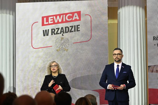  Konwencja rządowej Lewicy w Hotelu Belotto w Warszawie