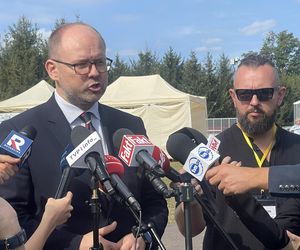 Karol Nawrocki z małżonką w USA. Tak przyjęto ich w Doleystown