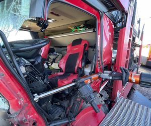 Wypadek dwóch ciężarówek na A4. Jedna osoba ranna, ogromne utrudnienia w kierunku Wrocławia