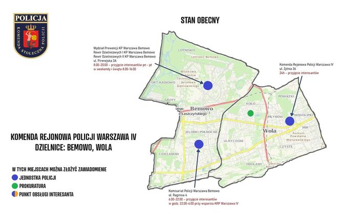 Dzielnice Wola i Bemowo