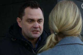 Na Wspólnej, odc. 3084. Renata (Marta Jankowska), Sławek (Mariusz Słupiński)