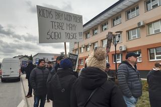 Protest w Dąbrowie Tarnowskiej 