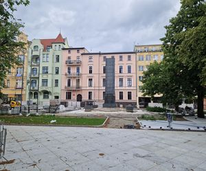 Tak przebiega rewitalizacja Placu Wolności w Bydgoszczy. Zaglądamy na plac budowy