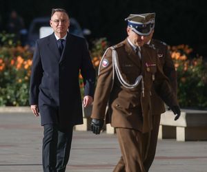 Andrzej Duda na Wawelu odwiedził grób Lecha i Marii Kaczyńskich