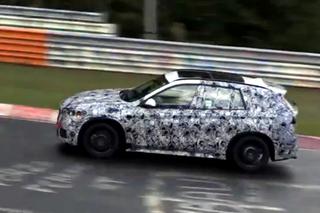 Nowe BMW X1 2015 przyłapane podczas testów - WIDEO