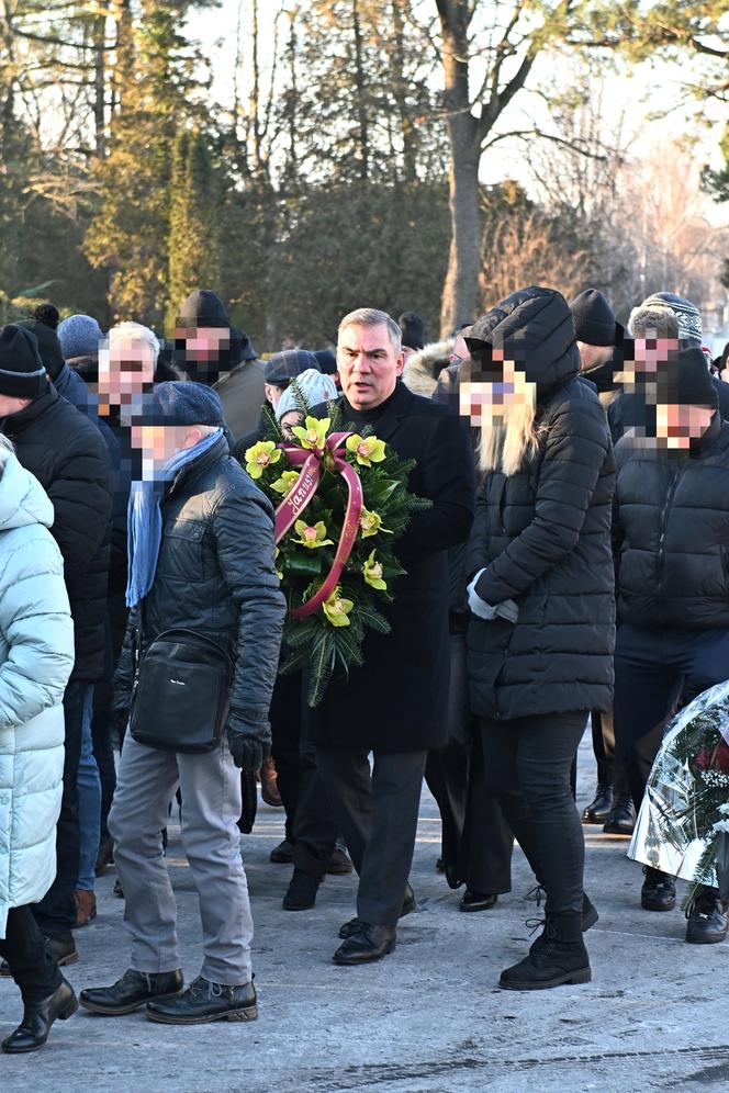 Wzruszające chwile na pogrzebie Janusza Gortata. Marcin Gortat i Dariusz Michalczewski wpadli sobie w ramiona